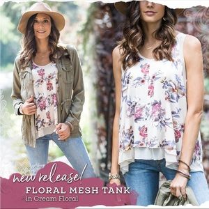 Grace & Lace Mesh Tank